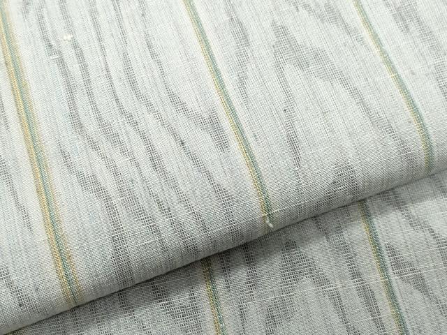 平和屋着物●上質な紬　100亀甲　杢目文様　正絹　逸品　CAAR8371vf