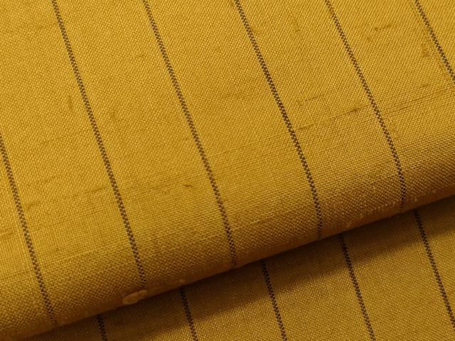 平和屋着物●上質な紬 縞 正絹 逸品 CAAR8385vf