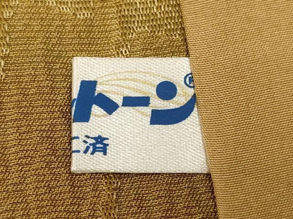 平和屋着物∞道行コート　霞文　暈し染め　ロング丈　正絹　逸品　CAAR9154id