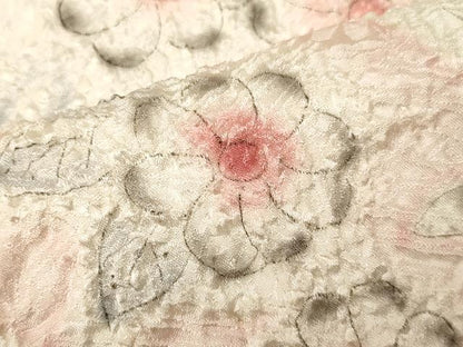 平和屋着物＃羽織　総絞り　辻が花　暈し染め　正絹　逸品　CAAR9170id