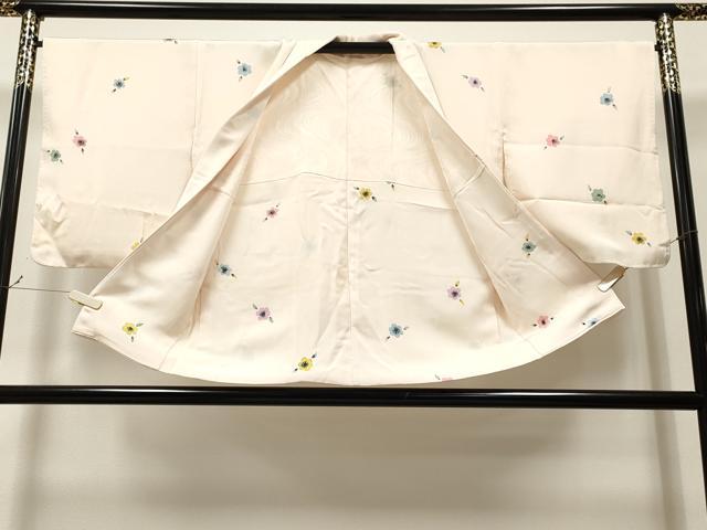 平和屋着物＃羽織　舞花文　正絹　逸品　CAAR9174id