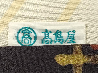 平和屋着物∞道中着　吉祥文　ろうけつ染め　高島屋扱い　ロング丈　正絹　逸品　未使用　CAAR9194id