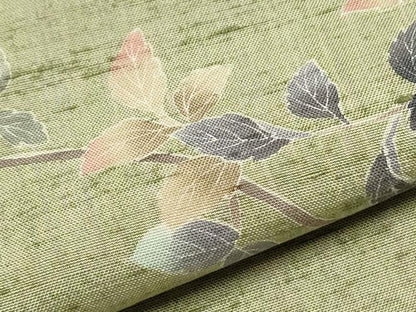 平和屋着物●訪問着　友禅　作家物　紬地　枝花文　金糸　正絹　逸品　CAAS0012th
