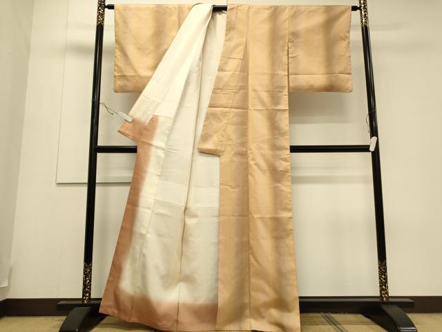 平和屋着物●上質な紬 間道 正絹 逸品 CAAS0027th