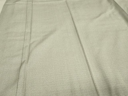 平和屋着物●男性　お召　130亀甲　正絹　逸品　CAAS0037th