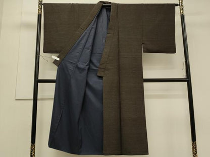 平和屋着物●上質な紬 霞文 正絹 逸品 CAAS0038th