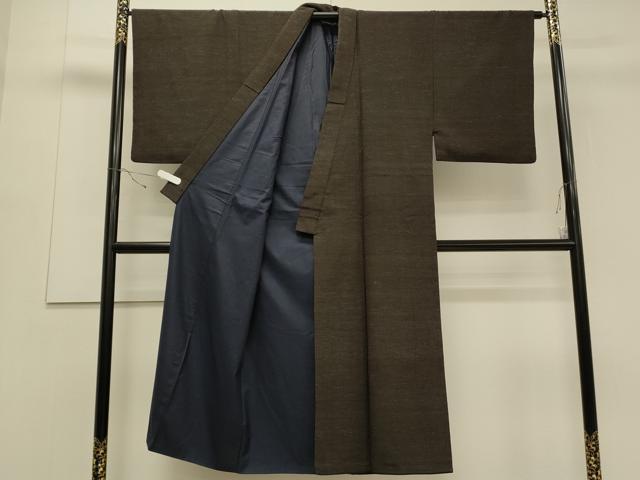 平和屋着物●上質な紬 霞文 正絹 逸品 CAAS0038th