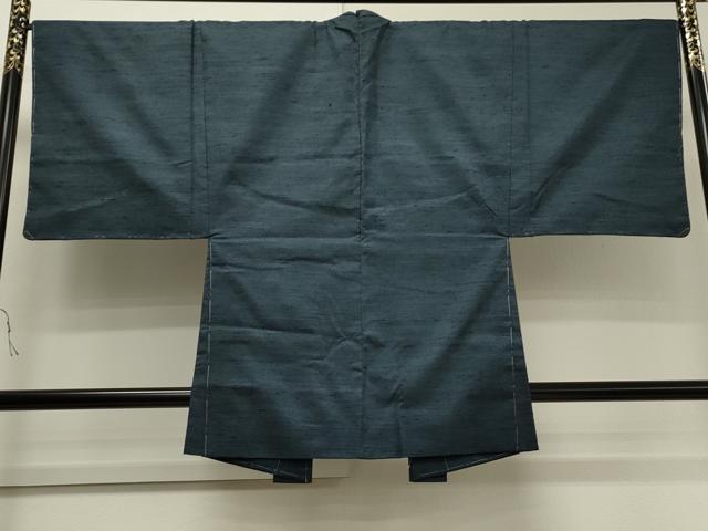 平和屋着物●男性 紬 アンサンブル 吉祥文 正絹 逸品 CAAS0083th