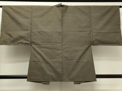 平和屋着物●男性 本場大島紬 アンサンブル 亀甲文様 富山知靖作 正絹 逸品 未使用 CAAS0086th