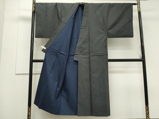 平和屋着物●男性 本場大島紬 アンサンブル 80亀甲 総詰め 正絹 逸品 CAAS0121th