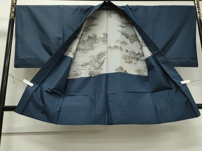 平和屋着物●男性　本場大島紬　アンサンブル　吉祥文　正絹　逸品　CAAS0123th