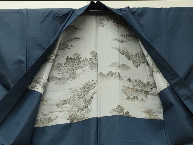 平和屋着物●男性　本場大島紬　アンサンブル　吉祥文　正絹　逸品　CAAS0123th