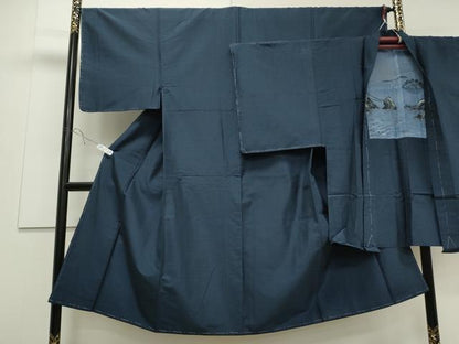 平和屋着物●男性　本場大島紬　アンサンブル　100亀甲　総詰め　正絹　逸品　CAAS0126th