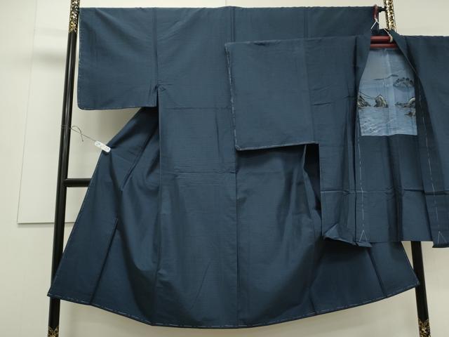 平和屋着物●男性　本場大島紬　アンサンブル　100亀甲　総詰め　正絹　逸品　CAAS0126th