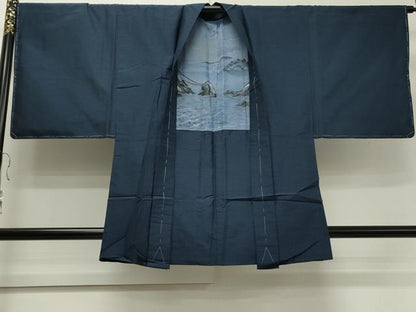 平和屋着物●男性　本場大島紬　アンサンブル　100亀甲　総詰め　正絹　逸品　CAAS0126th