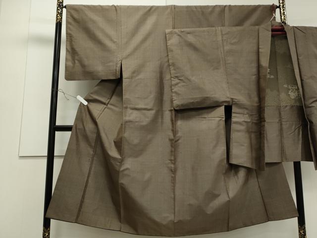 平和屋着物●男性 本場大島紬 アンサンブル 吉祥文 正絹 逸品 CAAS0130th