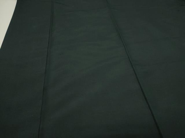 平和屋着物●男性　紬　アンサンブル　色無地　褐返色　正絹　逸品　CAAS0137th