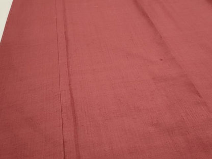 平和屋着物●結城紬 色無地 長春色 やまと誂製 正絹 逸品 未使用 CAAS0191th