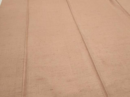平和屋着物●上質な紬 色無地 宍色 正絹 逸品 CAAS0220th