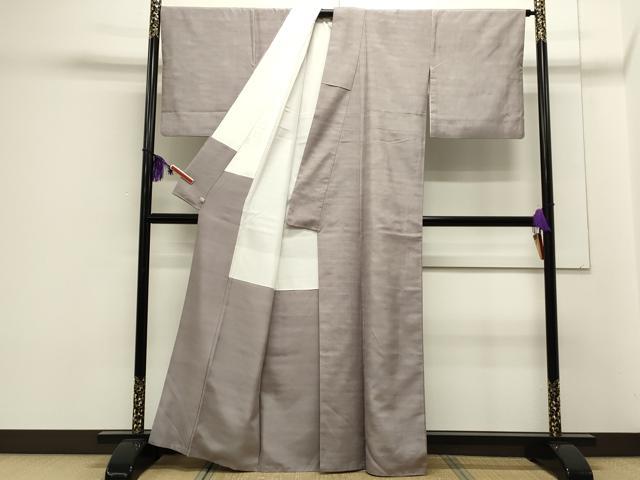 平和屋着物●石川県指定無形文化財 牛首紬 白山工房 手織り 霞文 さが美扱い 正絹 逸品 CAAS0248th