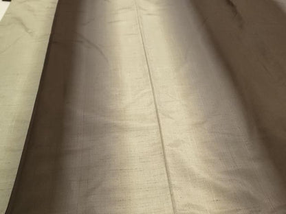 平和屋着物●上質な紬 間道 嵯峨ぼかし 反端付き 正絹 逸品 CAAS0253th