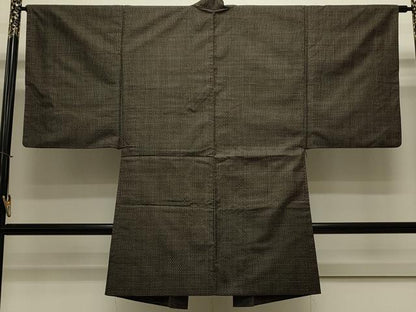 平和屋着物●男性　本場大島紬　アンサンブル　吉祥文　正絹　逸品　CAAS0265th