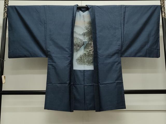 平和屋着物●男性 本場大島紬 アンサンブル 100亀甲 総詰め 証紙付き 正絹 逸品 CAAS0270th
