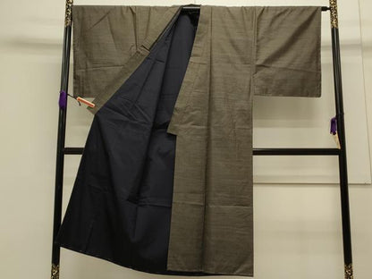 平和屋着物●男性 本場大島紬 アンサンブル 吉祥文 正絹 逸品 CAAS0285th