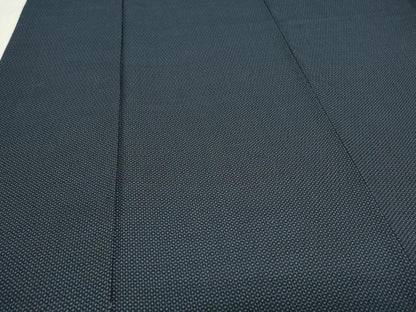 平和屋着物●上質なお召 アンサンブル 100亀甲 正絹 逸品 未使用 CAAS0295th