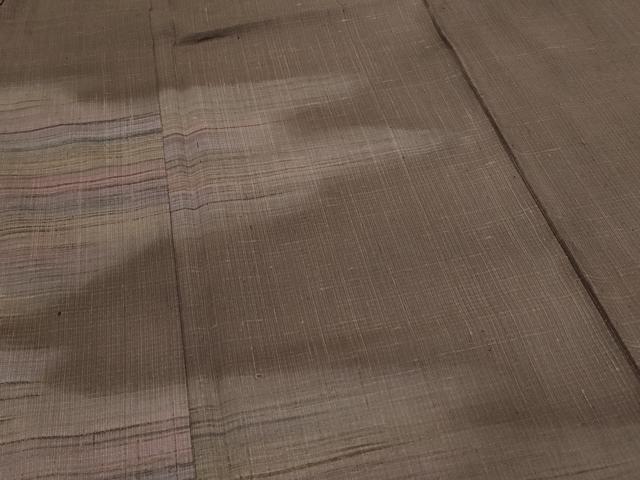 平和屋着物●染色家 岩浅公展　訪問着　紬地　霞文　正絹　逸品　CAAS0347th
