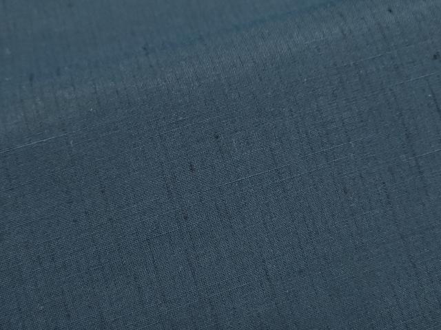 平和屋着物●男性　瑞峰紬　アンサンブル　色無地　留紺色　正絹　逸品　未使用　CAAS0398th