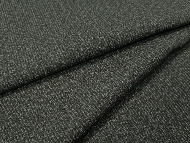 平和屋着物▽男性　単衣　お召　霞文　正絹　逸品　CAAS0675vp