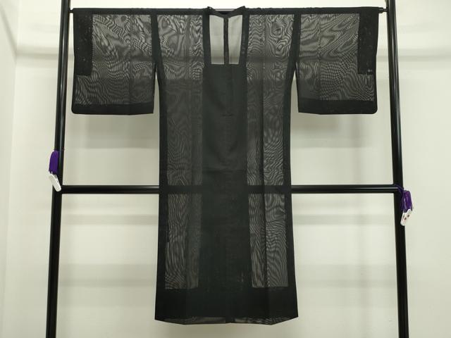 平和屋着物▽道行コート スリーシーズン 春夏秋 塵除け 紗 ロング丈 正絹 逸品 CAAS1959gh