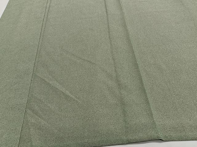 平和屋着物▽洗える最高級着物　＜英＞はなぶさ謹製　江戸小紋　単衣　鮫小紋柄　CAAS2417xi
