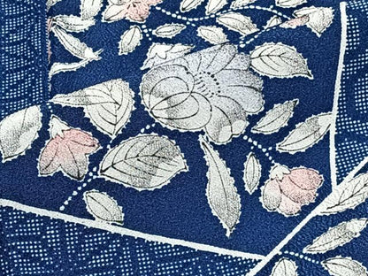 平和屋着物▽小紋 単衣 辻が花 洗える着物 CAAS2419xi