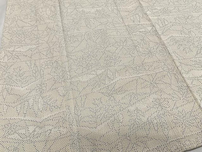 平和屋着物▽本塩沢 単衣 風景文 正絹 逸品 CAAS2423xi