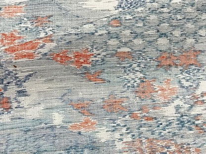 平和屋着物▽上質な紬 単衣 風景文 正絹 逸品 CAAS2432xi