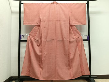 平和屋着物▽江戸小紋 単衣 鮫小紋柄 正絹 逸品 CAAS2436ixi