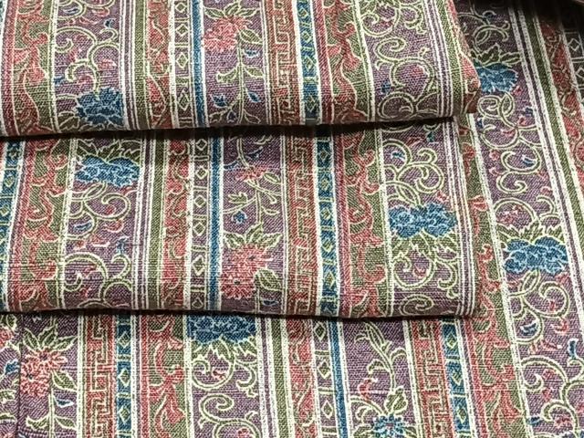 平和屋着物▽上質な紬 単衣 更紗花文 正絹 逸品 CAAS2444xi