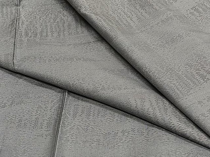 平和屋着物▽本場大島紬　単衣　枝葉文　正絹　逸品　CAAS2449xi