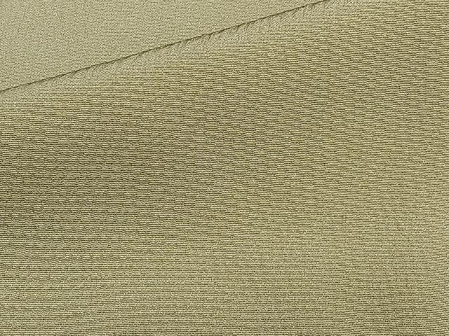 平和屋着物▽上質な色無地 単衣 若菜色 正絹 逸品 CAAS2450xi