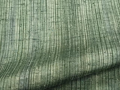 平和屋着物▽上質な紬 単衣 縞 正絹 逸品 CAAS2454xi