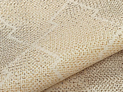 平和屋着物▽上質な紬 単衣 松皮菱文 正絹 逸品 CAAS2463xi