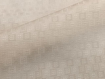 平和屋着物▽上質な色無地 単衣 色紙地紋 人色 正絹 逸品 CAAS2464xi