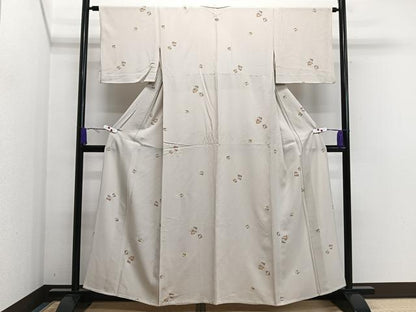 平和屋着物▽上質な小紋 単衣 源氏香 金彩 正絹 逸品 CAAS2468xi