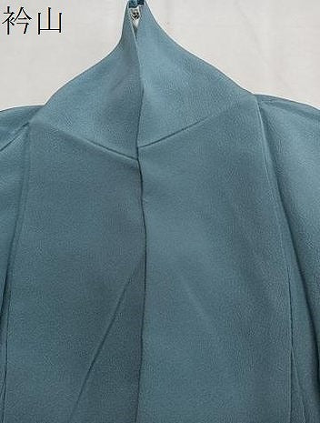 平和屋着物▽上質な色無地 単衣 水浅葱色 正絹 逸品 CAAS2490xi