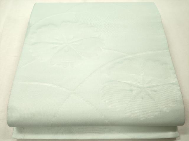 平和屋着物＊夏物 六通柄袋帯 芝花文 正絹 逸品 CAAS3457eg