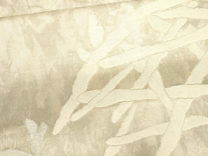 平和屋着物＊夏物　太鼓柄袋帯　籬文　銀糸　正絹　逸品　CAAS3527eg