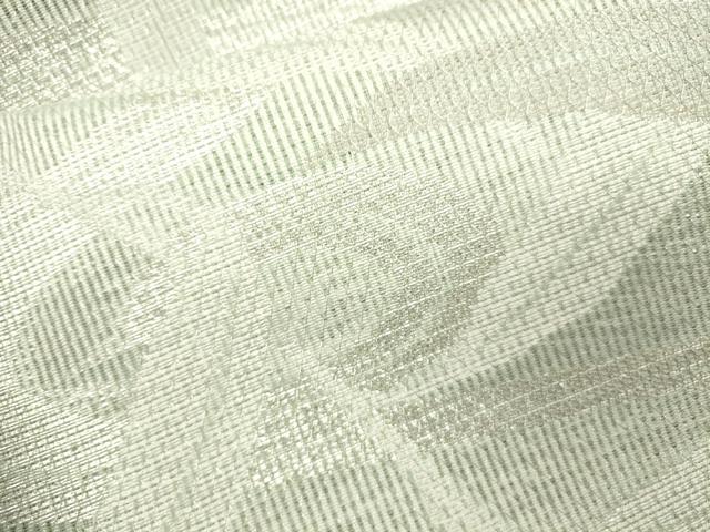 平和屋着物＊夏物 六通柄 京袋帯 流水草木文 銀糸 CAAS3568eg