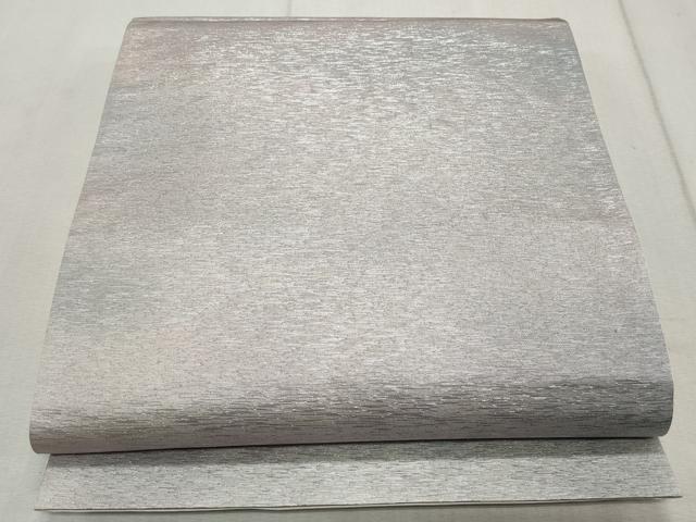 平和屋着物◎全通柄袋帯 霞文 銀糸 正絹 逸品 CAAS4085qe